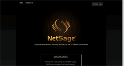 Desktop Screenshot of netsagecorp.com