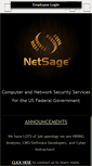 Mobile Screenshot of netsagecorp.com